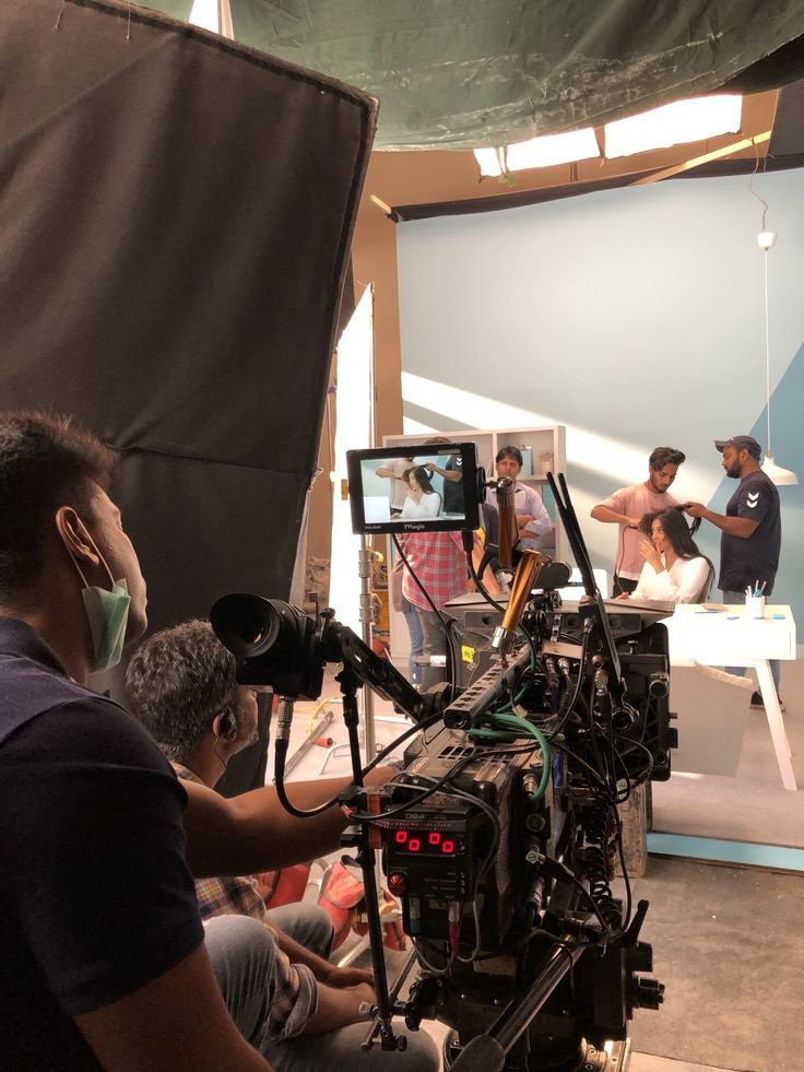 Production & BTS — casting photography