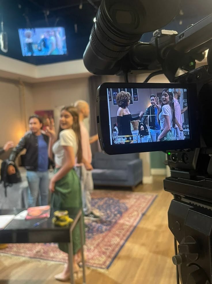Production & BTS — casting photography